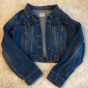 Old Navy dark wash jean jacket size XL